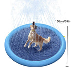 Pet Dog Sprinkler Pad Play Cooling Mat
