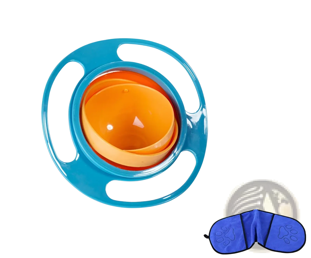 360 Rotating Universal Spill Proof Baby Feeding Bowl