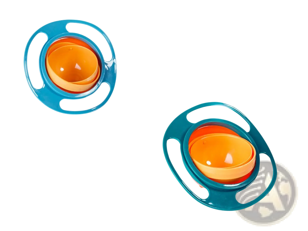 360 Rotating Universal Spill Proof Baby Feeding Bowl