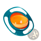 360 Rotating Universal Spill Proof Baby Feeding Bowl
