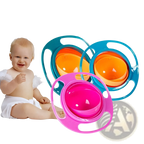 360 Rotating Universal Spill Proof Baby Feeding Bowl