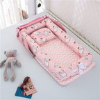 Cotton Portable Baby Crib Newborn Foldable