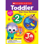 Scholastic Toddler Wipe-Clean Workbook - Paperback
