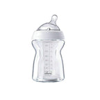 Chicco Natural Feeling 250ml Baby Bottle - Angled Nipple Design for Newborns & Infants