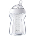 Chicco Natural Feeling 250ml Baby Bottle - Angled Nipple Design for Newborns & Infants