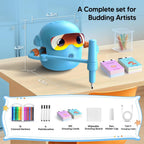 ToddsIQ™ Drawing Robot – Interactive Drawing Toy for Kids Ages 3+