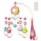 Baby Rattles Crib Mobiles Toy Holder Rotating Mobile Bed Bell Musical Box Projection Newborn Infant Baby Boy Toys