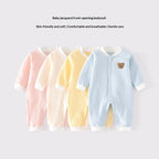 Infant Clothing Class A Pure Cotton Seamless Onesie Baby Pajamas Winter Underwear Crawling Suit