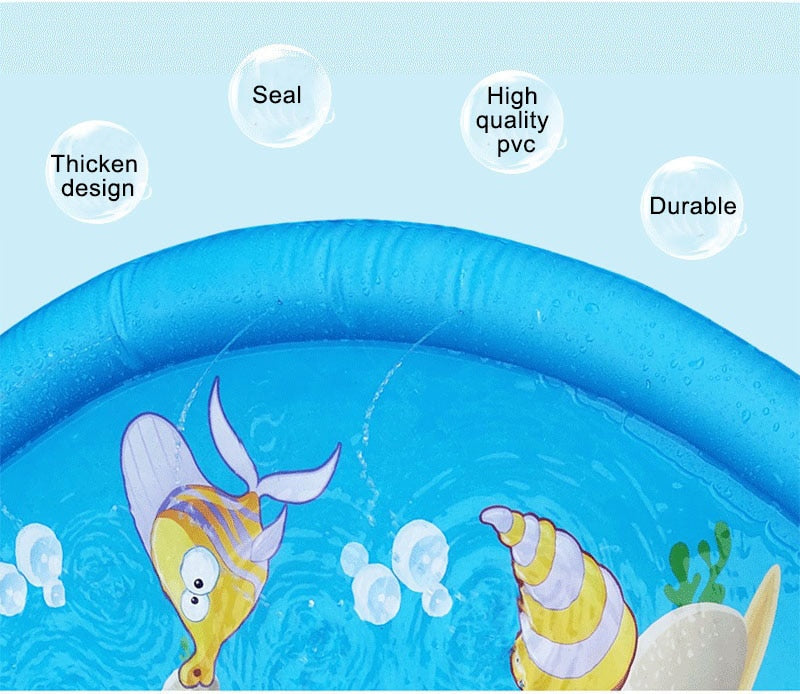 Pet Dog Sprinkler Pad Play Cooling Mat