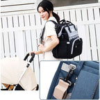 Multifunctional Maternity Diaper Backpack Upgraded With Removable Mosquito Net Large Capacity Foldable Infants Baby Crib Waterproof Nappy Mother Bag For Travel