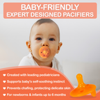 Baby Shusher Collection Gift Set – Sound Machine, Silicone Pacifiers & Muslin Swaddles for Newborns