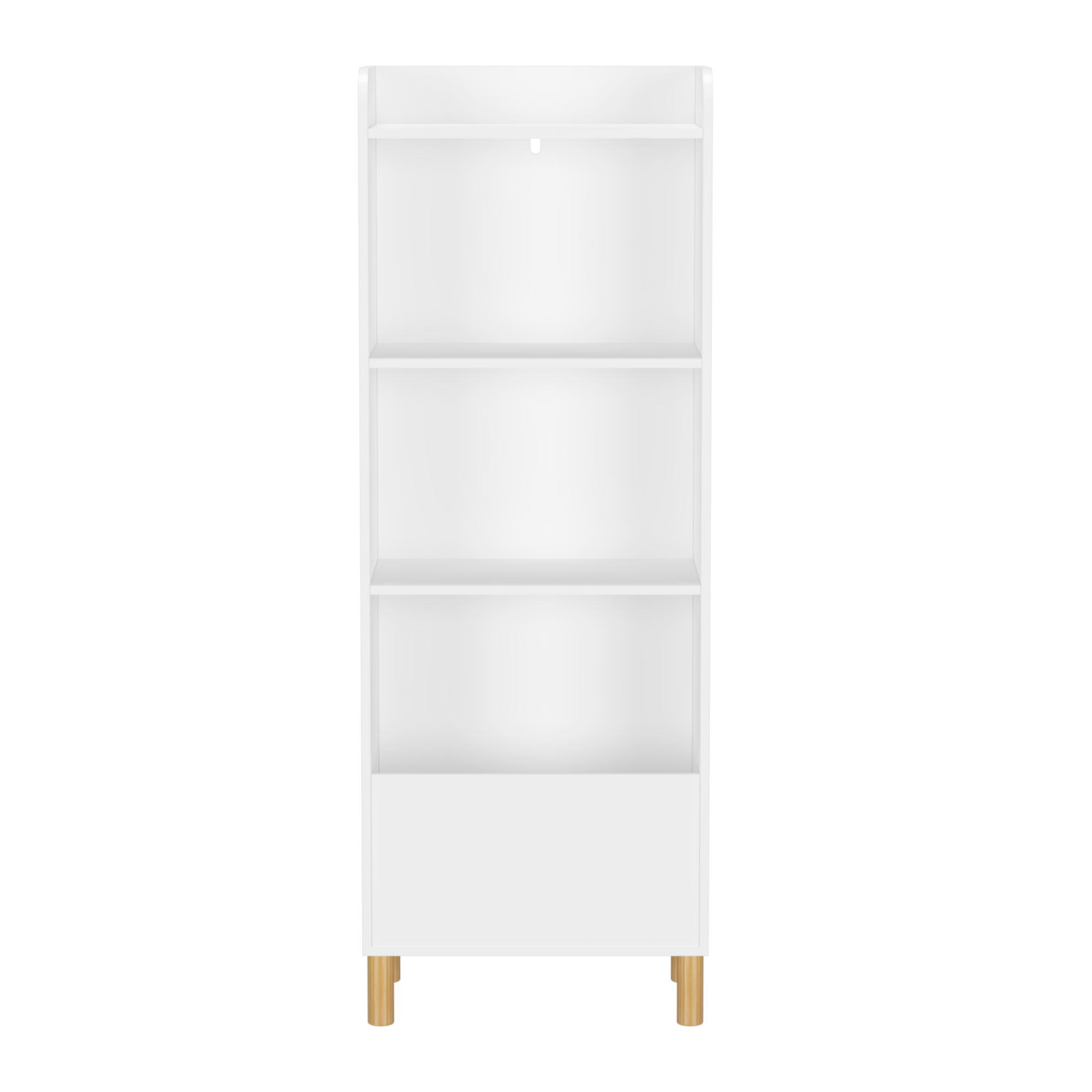 Kids 4-Tier Bookcase Children's Book Display Bookshelf Toy Storage Cabinet Organizer for Children's Room Playroom
