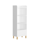 Kids 4-Tier Bookcase Children's Book Display Bookshelf Toy Storage Cabinet Organizer for Children's Room Playroom