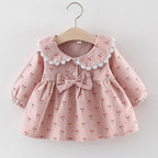 Newborn Baby Girl Cartoon Dress With Bag Infant Clothing Toddler Dress In elegant Design Made for Kids