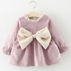Newborn Baby Girl Cartoon Dress With Bag Infant Clothing Toddler Dress In elegant Design Made for Kids