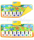 Musical Mat With Animal Voice Baby Piano Playing Carpet Music Game Instrument Toys Early Educational Toys For Kids