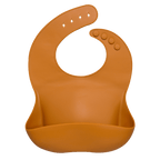 Silicon Breastplate Baby Bib Waterproof Solid Infant Bandana Bibs Newborn Feeding Burp Cloth Bib For Kids