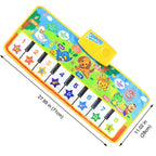 Musical Mat With Animal Voice Baby Piano Playing Carpet Music Game Instrument Toys Early Educational Toys For Kids