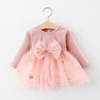 Newborn Baby Girl Cartoon Dress With Bag Infant Clothing Toddler Dress In elegant Design Made for Kids