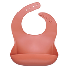 Silicon Breastplate Baby Bib Waterproof Solid Infant Bandana Bibs Newborn Feeding Burp Cloth Bib For Kids