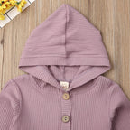 Infant Baby Girl Clothes Long Sleeve Knitted Coat Jacket Outwear Tops 0-24M For baby Girls