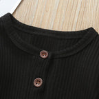 Infant Baby Boy And Girl clothes One-Piece Knitted Solid Long Sleeve Romper Jumpsuit In Classic Deisgn