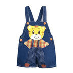 Modern Cartoon Baby Clothing Boys & Girls Jeans Overalls Shorts Toddler Infant Rompers For Kids In Fashion Deisgn