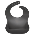 Silicon Breastplate Baby Bib Waterproof Solid Infant Bandana Bibs Newborn Feeding Burp Cloth Bib For Kids