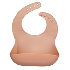 Silicon Breastplate Baby Bib Waterproof Solid Infant Bandana Bibs Newborn Feeding Burp Cloth Bib For Kids