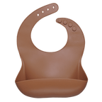 Silicon Breastplate Baby Bib Waterproof Solid Infant Bandana Bibs Newborn Feeding Burp Cloth Bib For Kids