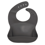 Silicon Breastplate Baby Bib Waterproof Solid Infant Bandana Bibs Newborn Feeding Burp Cloth Bib For Kids