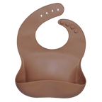 Silicon Breastplate Baby Bib Waterproof Solid Infant Bandana Bibs Newborn Feeding Burp Cloth Bib For Kids