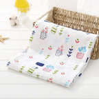 Muslin Cotton Diaper Baby Blankets Newborn Swaddle Blanket Infant Multi Purpose Bath Towel