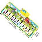 Musical Mat With Animal Voice Baby Piano Playing Carpet Music Game Instrument Toys Early Educational Toys For Kids
