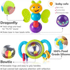 Baby Rattles Teether Shaker Grab and Spin Rattle Musical Toy Set Early Educational Toys For Baby