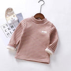 Modern Luxury Toddler Warm Sweater Baby Long Sleeve Outfit Tracksuit Kids Shirt Clothes For Boys And Girls Kids