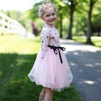 Modern Elegamt Newborn Princess Infant Baby Girl Clothes Polka Dot Tutu Ball Gown Party Dresses For Girls and Babies