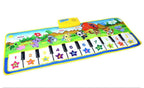 Animals Musical Mat Carpet with 10 Keys Record Function Animal Sounds Play Touch Piano Educational Toys For Kids