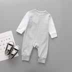 Fashion Trend Stevvex Cute Animals Spring Romper Newborn Baby Clothes Kids Long Sleeve Underwear Cotton Boys Clothes Romper For Kids