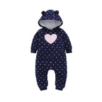 Modern Infant Baby Rompers Coral Fleece Animal Overall Baby Halloween Xmas Costume Clothes Baby jumpsuit Romper For Kids