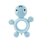 Baby Teethers Cartoon Animal Baby Teething Toy Penguin Silicone Teether Unicorn Pendant Raccoon Accessories
