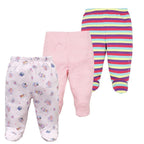 3PCS Baby Pants 100% Cotton Baby Girls and  Boys Clothes Unisex Casual Bottom PP Pants Newborn Baby Clothing For Children