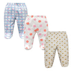 3PCS Baby Pants 100% Cotton Baby Girls and  Boys Clothes Unisex Casual Bottom PP Pants Newborn Baby Clothing For Children