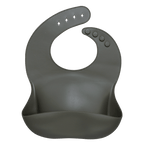 Silicon Breastplate Baby Bib Waterproof Solid Infant Bandana Bibs Newborn Feeding Burp Cloth Bib For Kids