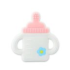 Baby Teethers Cartoon Animal Baby Teething Toy Penguin Silicone Teether Unicorn Pendant Raccoon Accessories