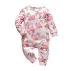 Modern Printed Baby Boys and Girls Romper Cotton Long Sleeve Jumpsuit for Infant Clothing Newborn Baby Kids