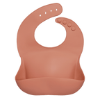 Silicon Breastplate Baby Bib Waterproof Solid Infant Bandana Bibs Newborn Feeding Burp Cloth Bib For Kids