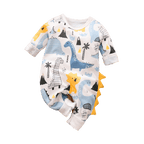 Luxury Modern Baby Boy Infant Rompers Baby Clothes Kids With Bow Modern Baby Costume Suit