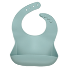 Silicon Breastplate Baby Bib Waterproof Solid Infant Bandana Bibs Newborn Feeding Burp Cloth Bib For Kids