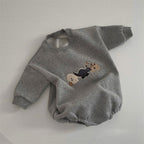 Ins Infant Toddler Korean Style Winter Clothes Jumpsuit